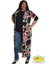 Load image into Gallery viewer, TNT COLOR PRINT CIRCLE CARDIGAN
