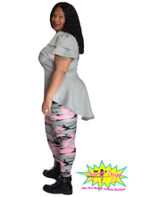 Load image into Gallery viewer, TNT PINK CAMO LEGGINGS